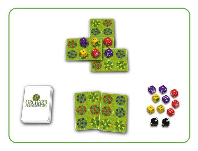 Grove: A 9 card solitaire game, Board Game